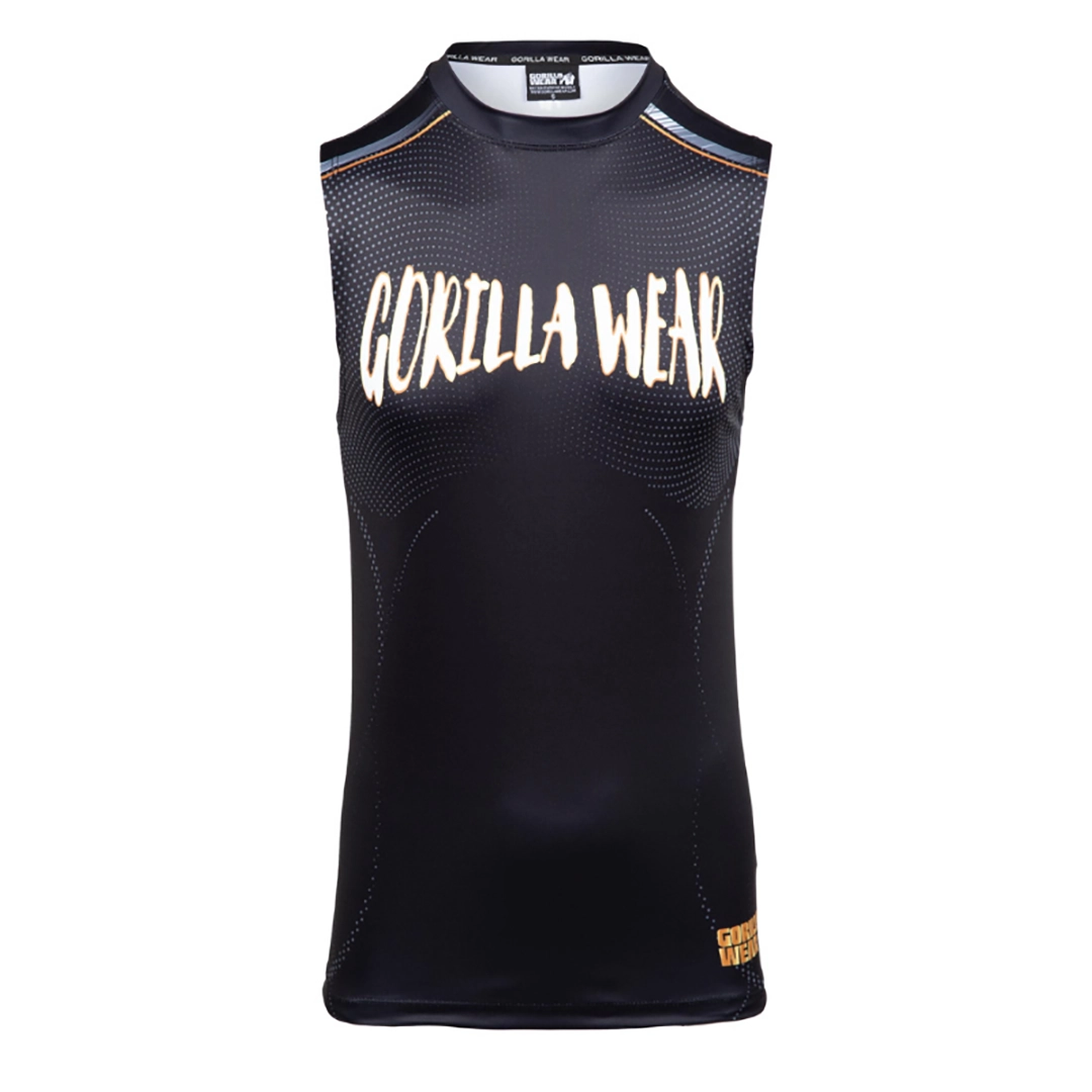 Бързосъхнещ потник Clayton Tank Top – Black/Gold