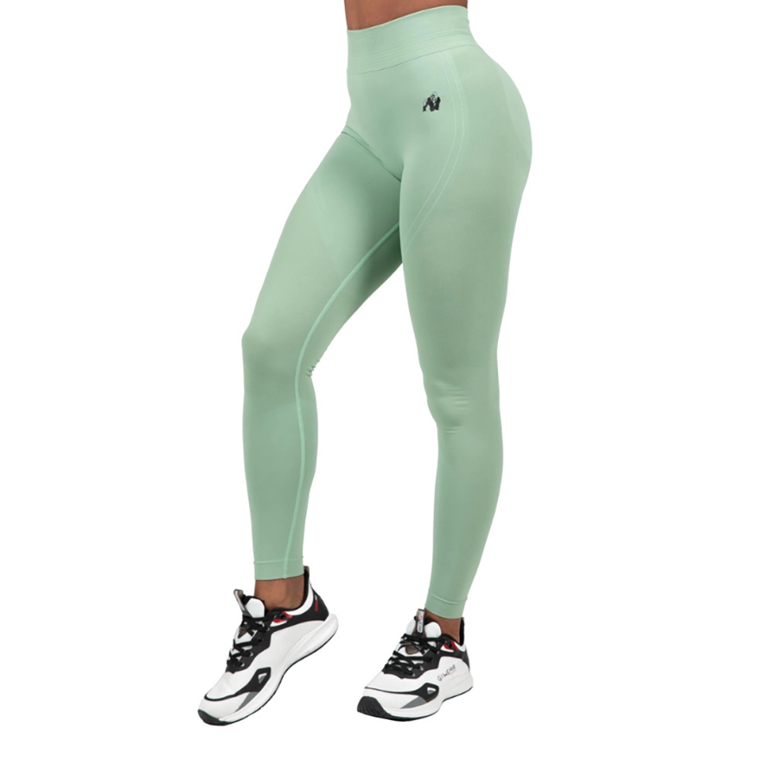 Безшевен клин с повдигащ ефект Whitney Seamless Leggings – Green