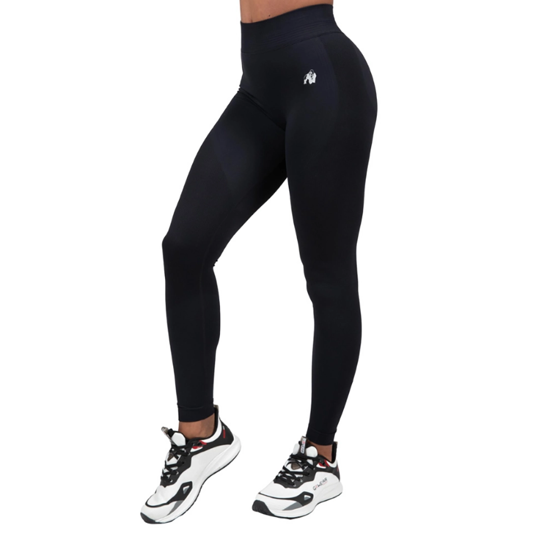 Безшевен клин с повдигащ ефект Whitney Seamless Leggings – Black