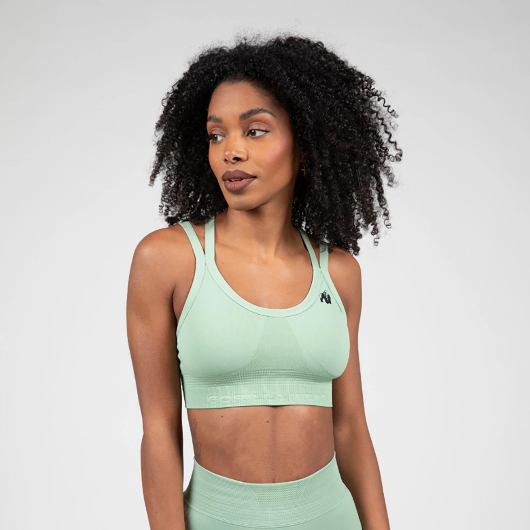 Безшевен спортен сутиен Whitney Seamless Sports Bra – Green