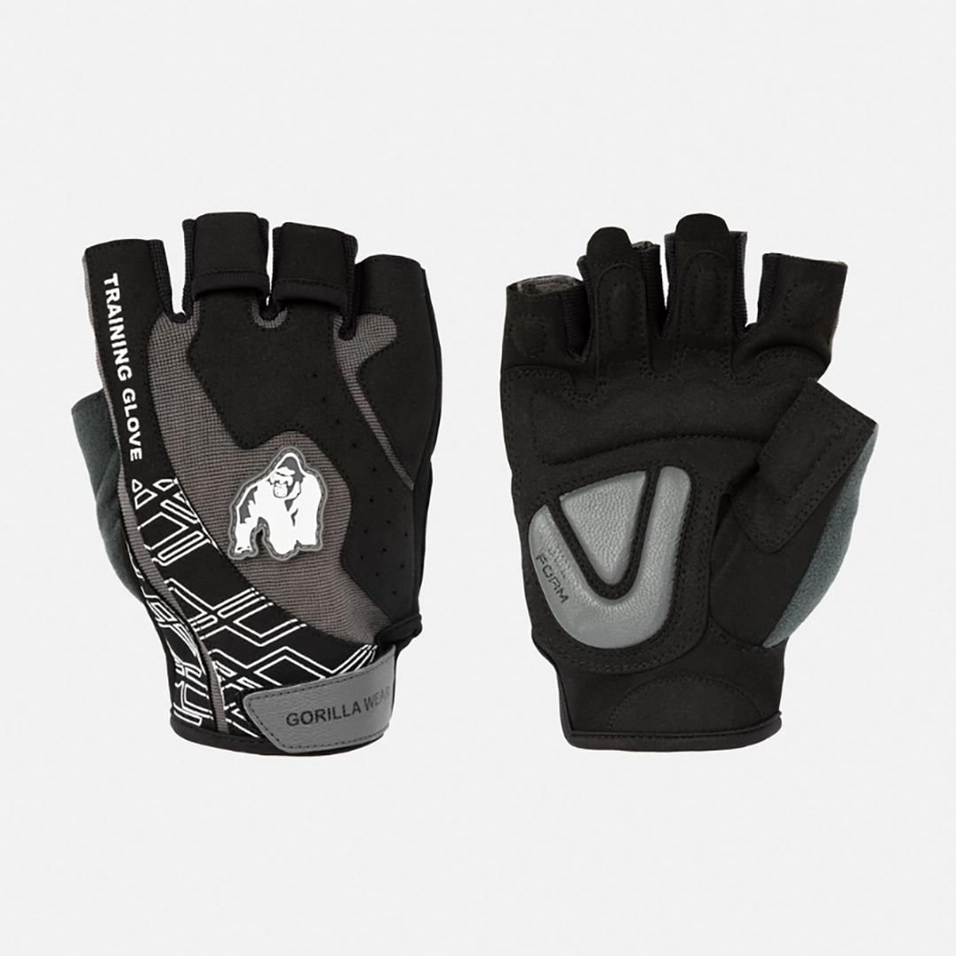 Кожени ръкавици за фитнес Mitchell Training Gloves 2.0 – Black/Gray