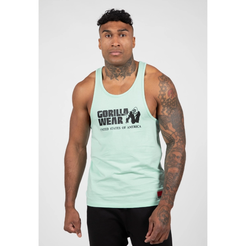 Памучен потник Classic Tank Top – Mint