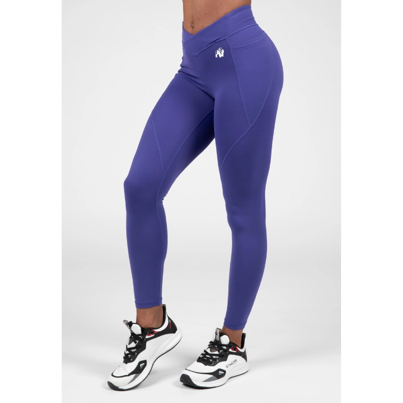 Оформящ клин със скрънчи повдигане Willow Leggings – Purple