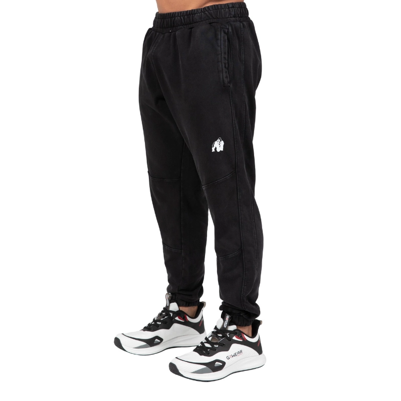 Спортно памучно долнище Curtis Sweatpants – Washed Gray