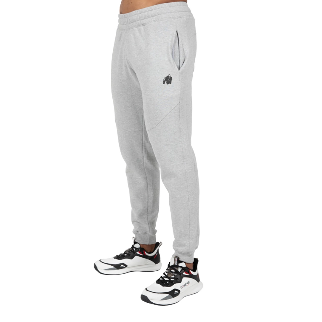 Ватирано долнище Leon Sweatpants – Gray