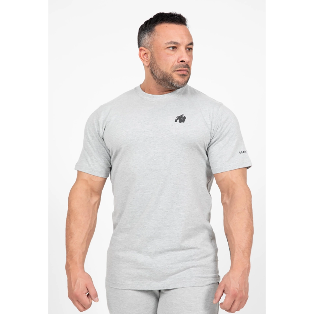 Тениска от органичен памук Leon T-Shirt – Gray