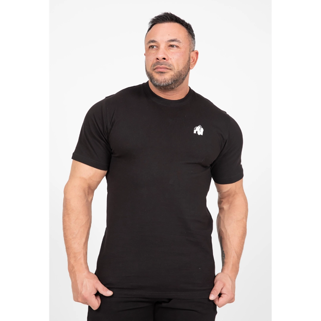 Тениска от органичен памук Leon T-Shirt – Black