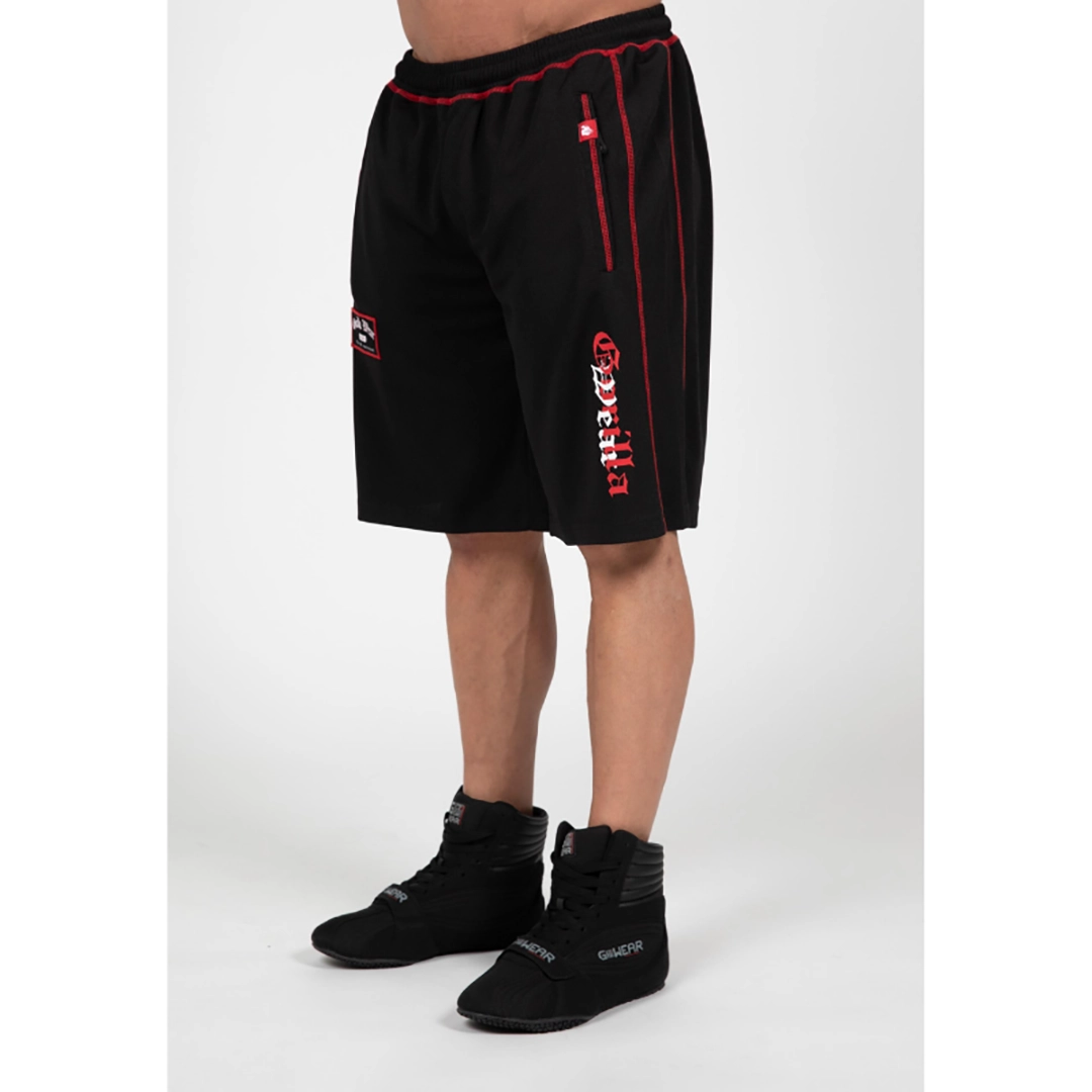 Бързосъхнещи шорти Marlow Mesh Shorts – Black/Red