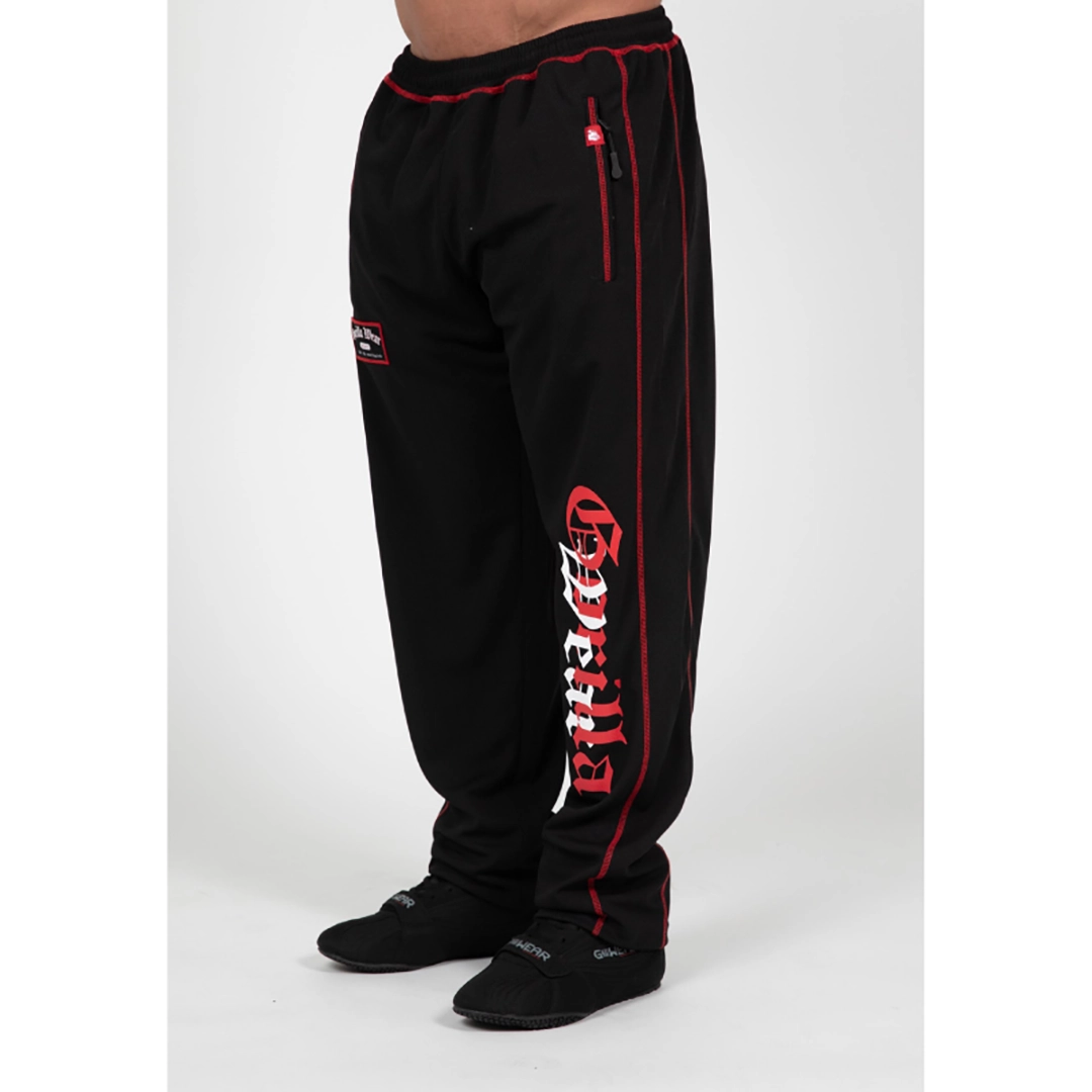 Бързосъхнещ спортен панталон Marlow Mesh Pants – Black/Red