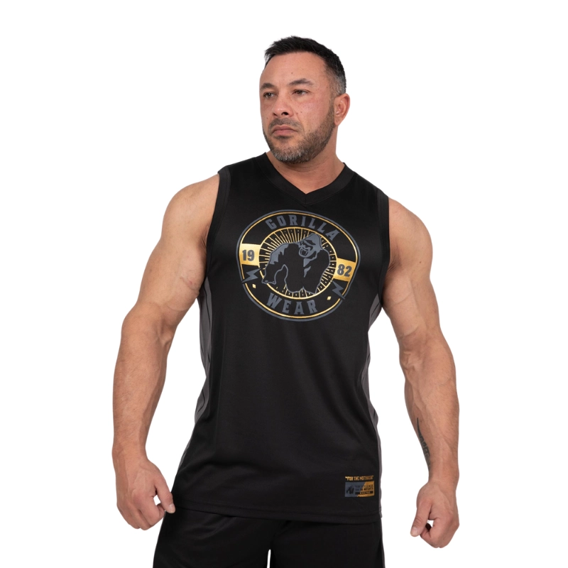 Бързосъхнеш потник Orlando Jersey Tank Top – Black