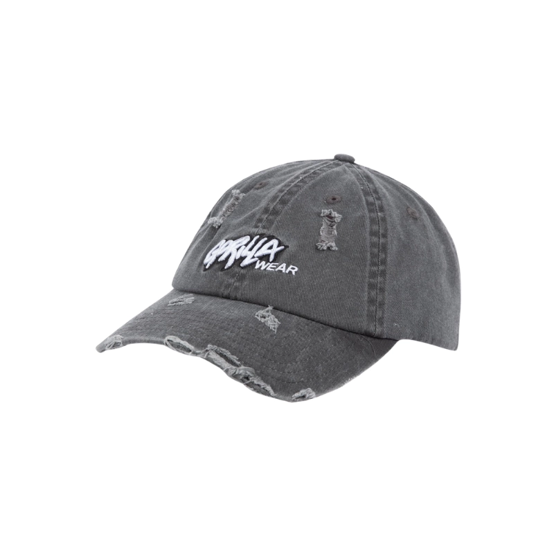 Galway Distressed Cap – Washed Gray