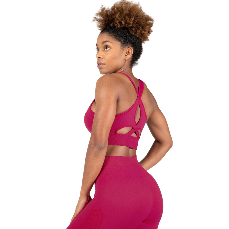 Hilton Seamless Sports Bra – Fuchsia