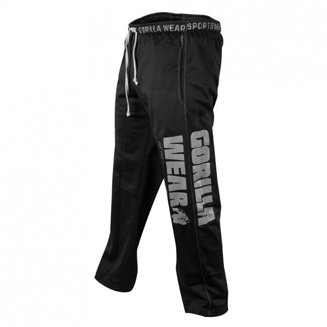 Свободен панталон Gorilla Wear Logo Meshpants – Black