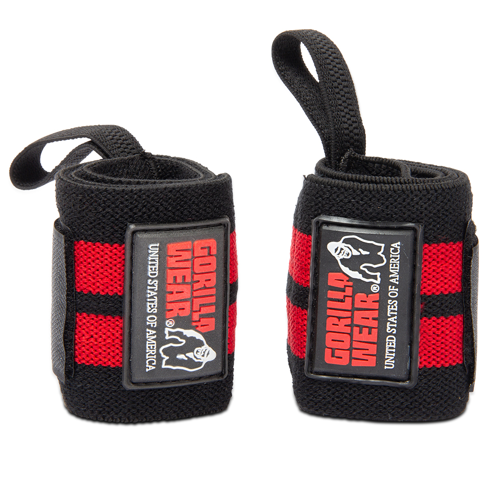 Ластични бинтове за китки Wrist Wraps PRO – Black/Red