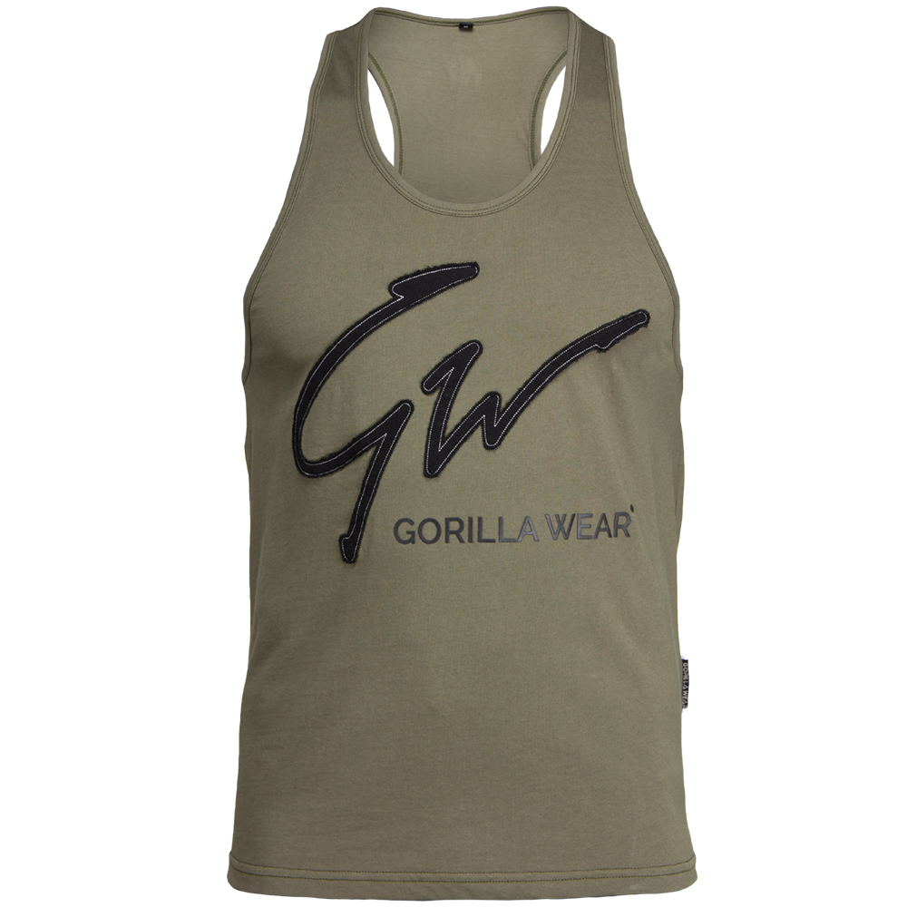 Памучен потник Evansville Tank Top – Army Green