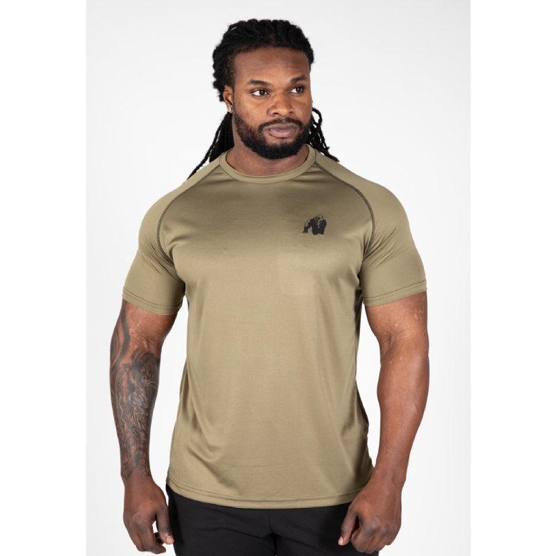 Бързосъхнеща свободна тениска Performance T-shirt – Army Green