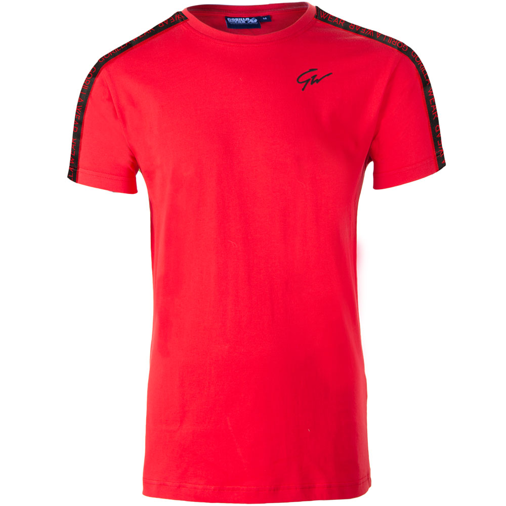 Тениска Chester T-shirt – Red/Black
