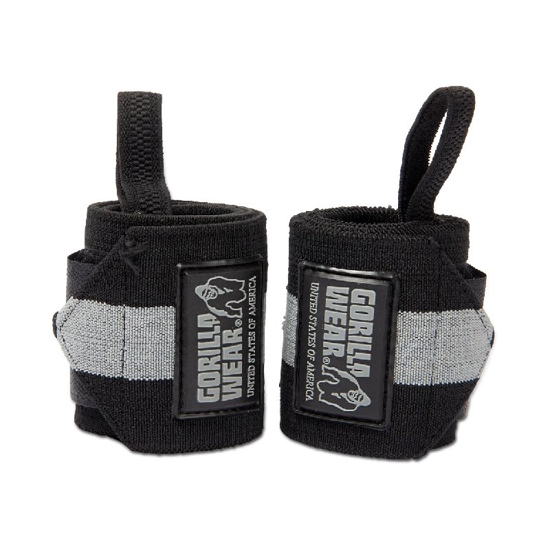 Ластични бинтове за китки Wrist Wraps Ultra – Black/Gray