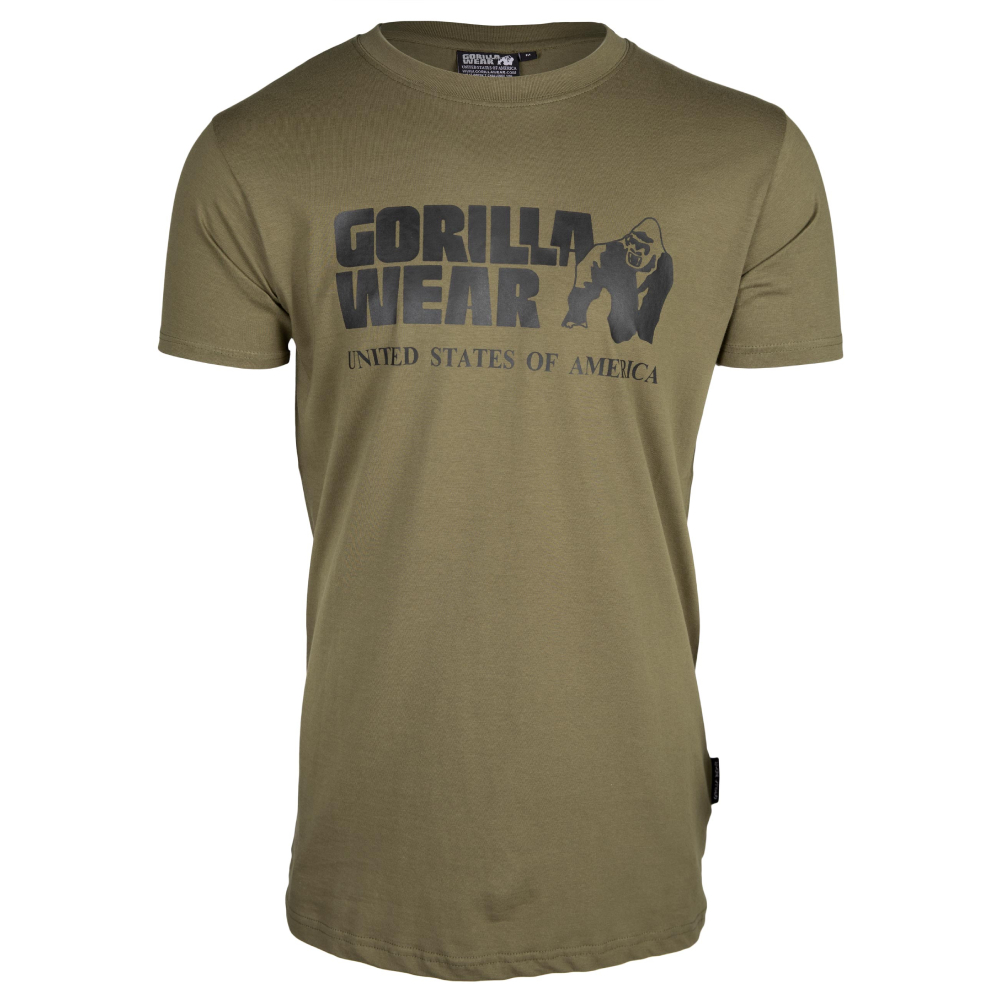 Памучна тениска Classic T-shirt – Army Green