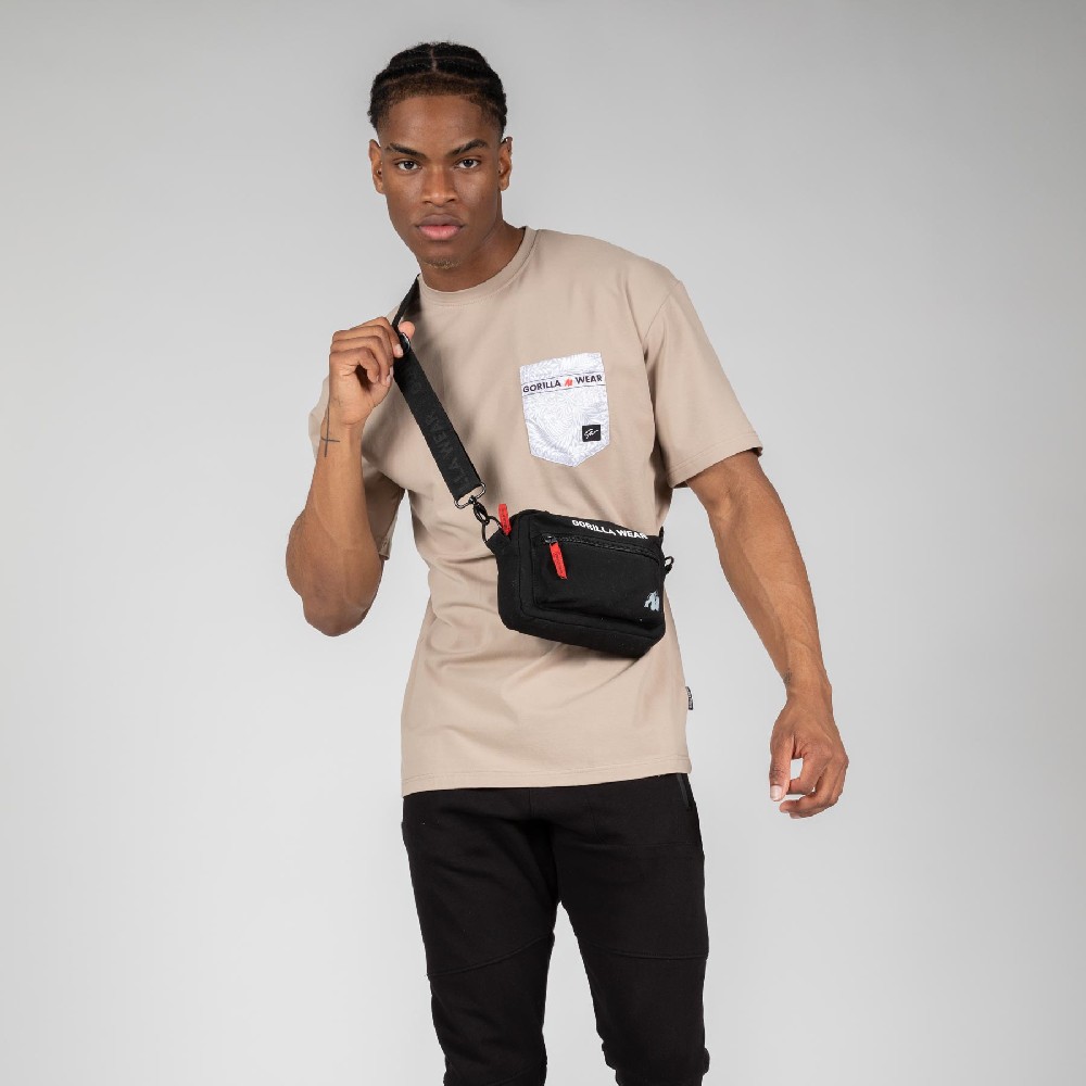 Свободна тениска Dover Oversized T-Shirt – Beige