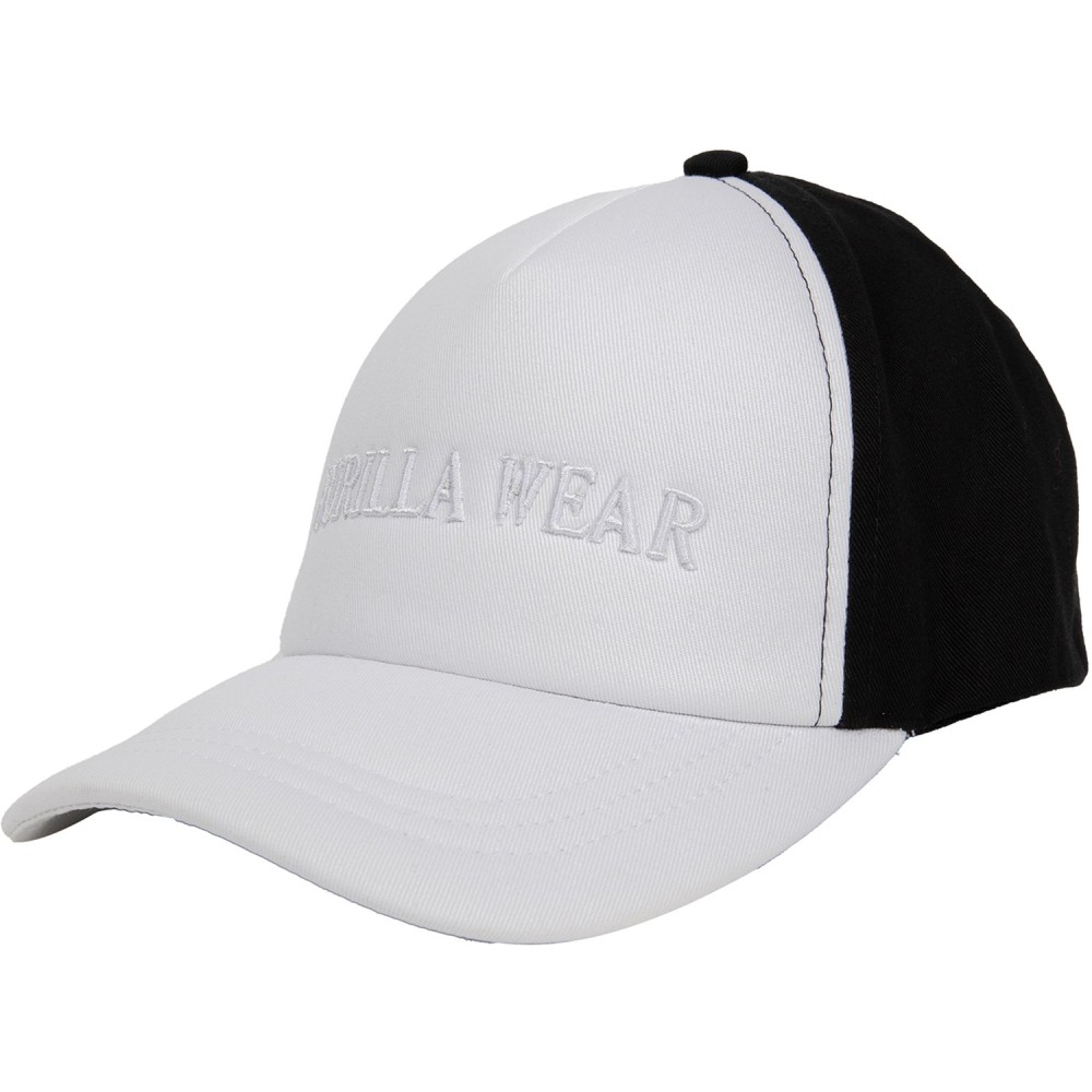 Дамска шапка за конска опашка Sharon Ponytail Cap – White/Black