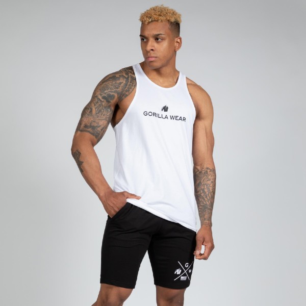 Памучен потник Carter Stretch Tank Top – White