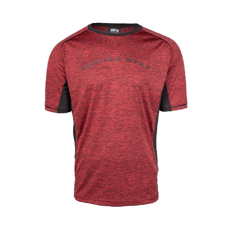 Бързосъхнеща тениска Fremont T-Shirt – Burgundy Red/Black