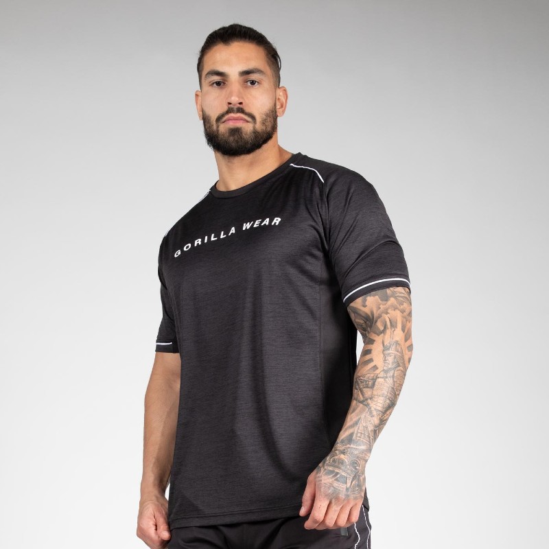 Бързосъхнеща тениска Fremont T-Shirt – Black/White