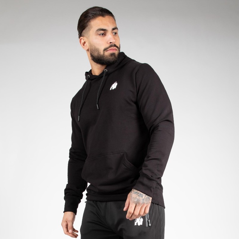 Суитшърт с качулка Palmer Hoodie – Black
