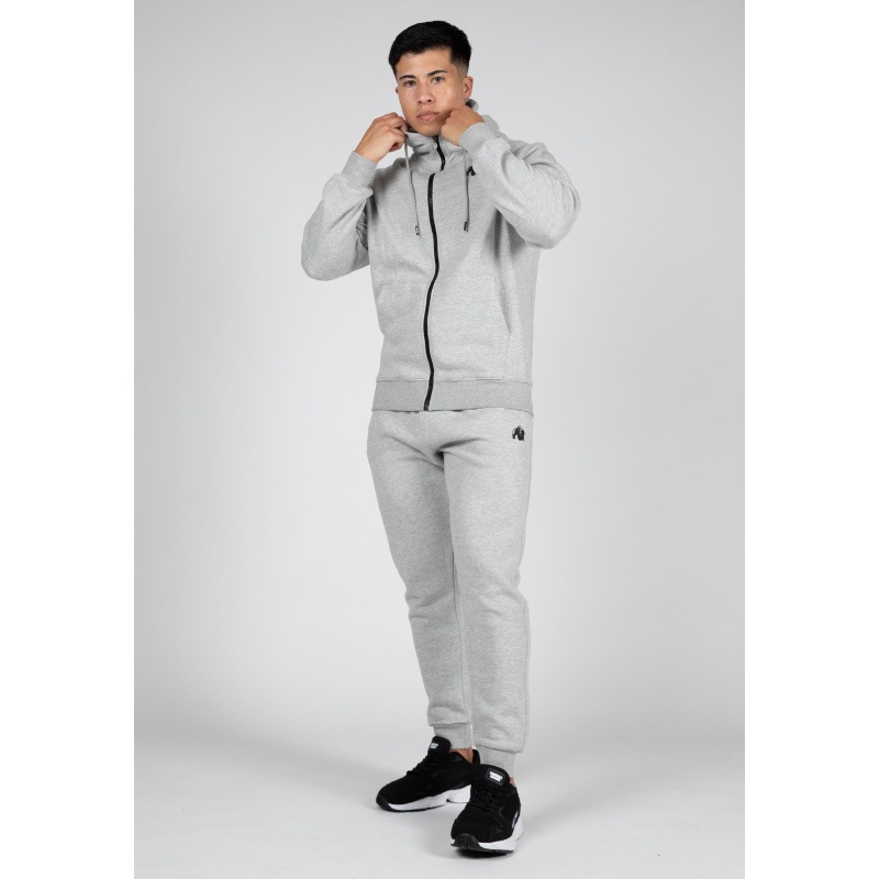 Ватиран спортен панталон Kennewick Sweatpants – Gray