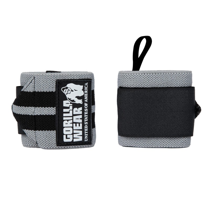 Ластични бинтове за китки Wrist Wraps PRO – Gray/Black