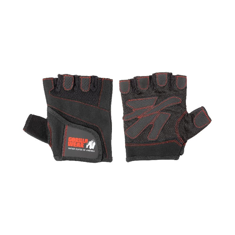 Дамски ръкавици за фитнес Women’s Fitness Gloves – Black/Red