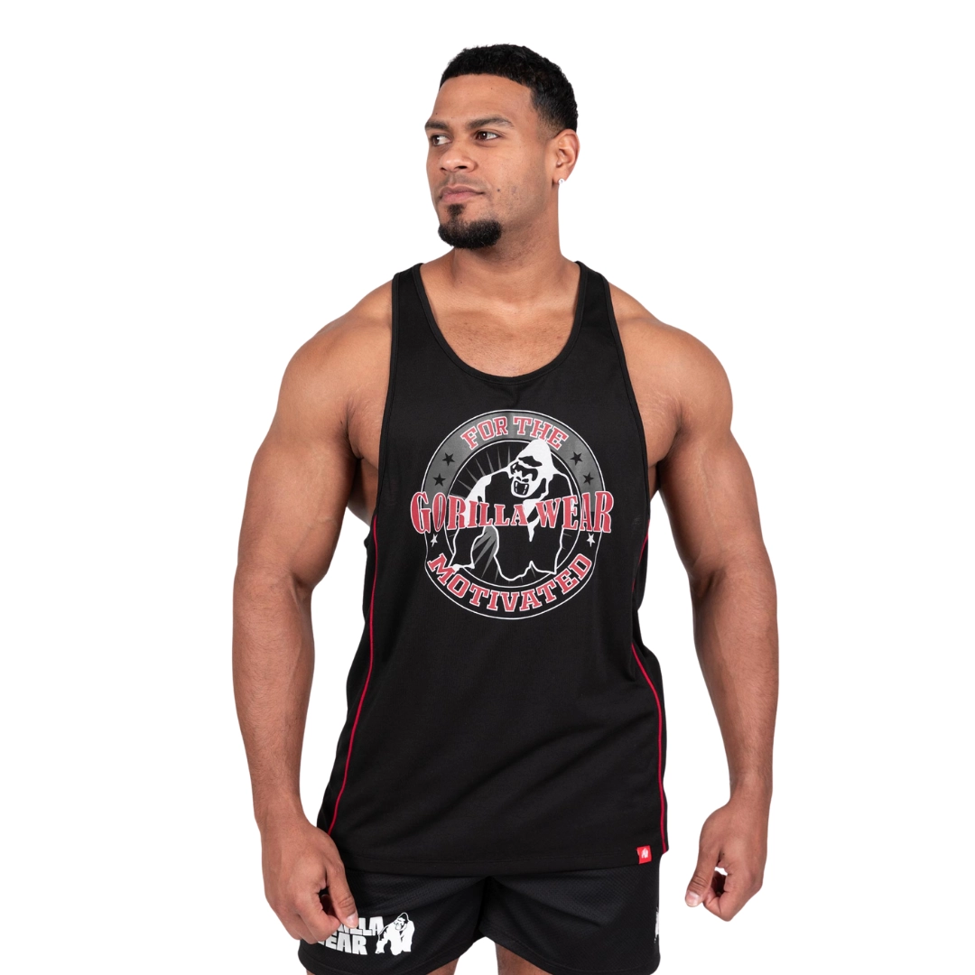 Бързосъхнещ потник Casper Stringer – Black/Red