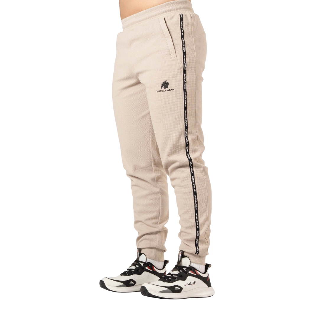 Harvey Track Pants – Beige