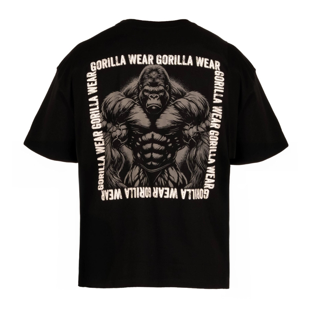 Свободна тениска Philip Oversized T-Shirt – Black