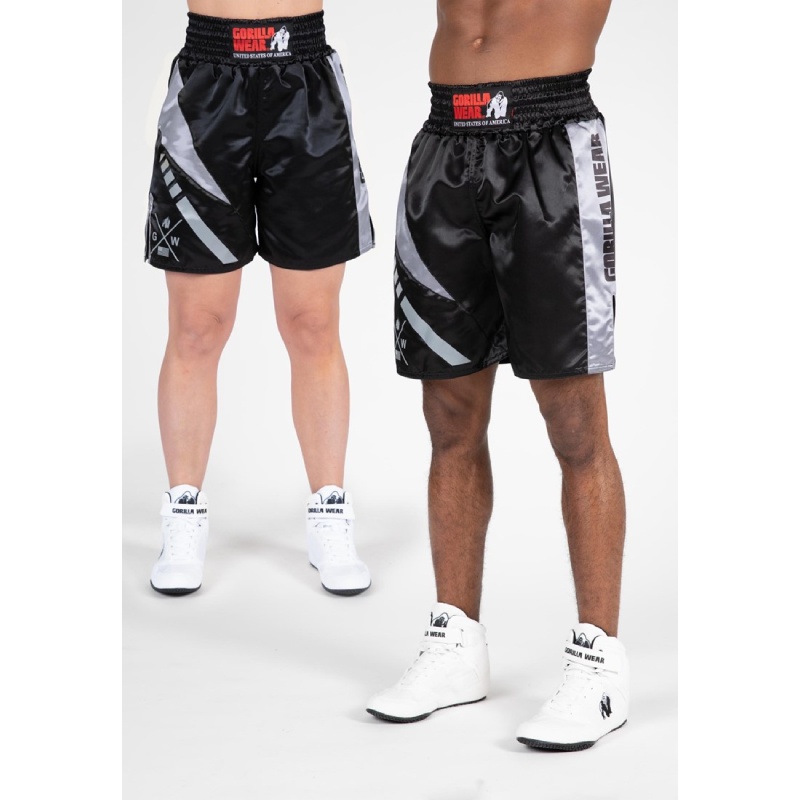 Унисекс шорти за бокс Hornell Boxing Shorts – Black/Gray
