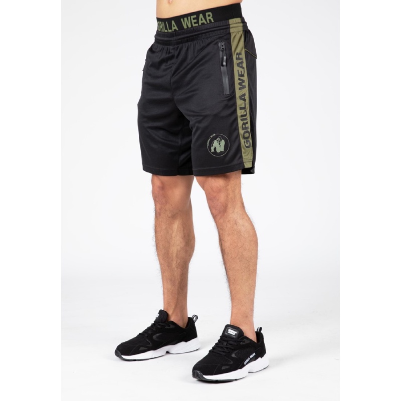 Бързосъхнещи шорти Atlanta Shorts – Black/Green
