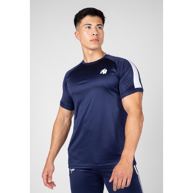 Олекотена тениска Valdosta T-Shirt – Navy