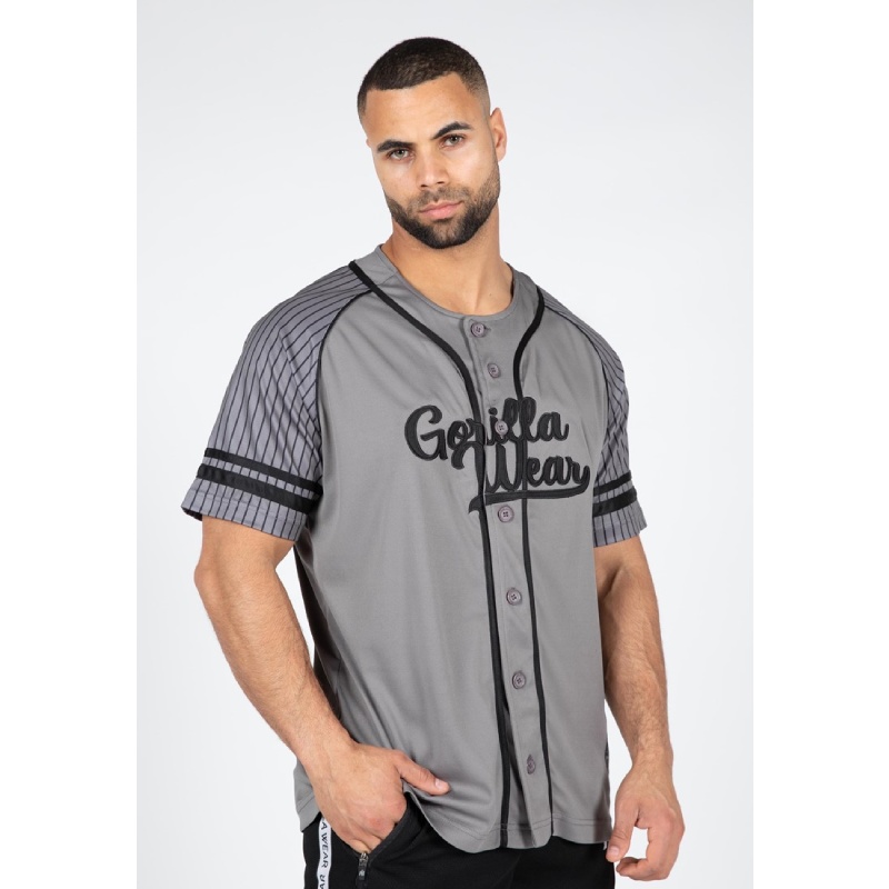 Свободна спортна риза 82 Baseball Jersey – Gray