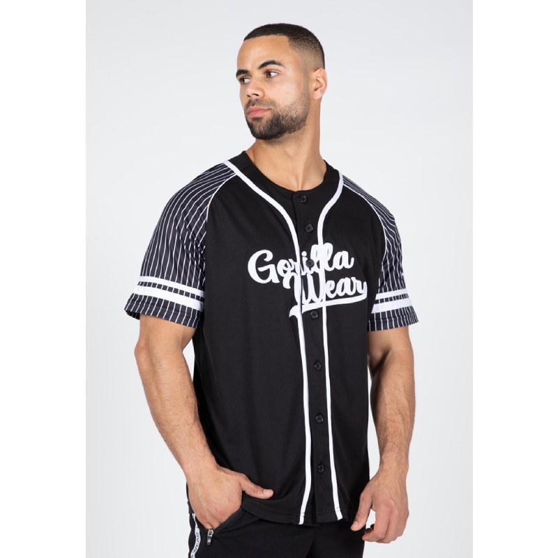 Свободна спортна риза 82 Baseball Jersey – Black