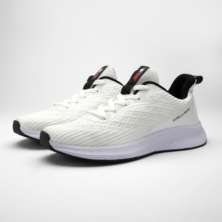 Олекотени маратонки (унисекс) Milton Training Shoes – White/Black