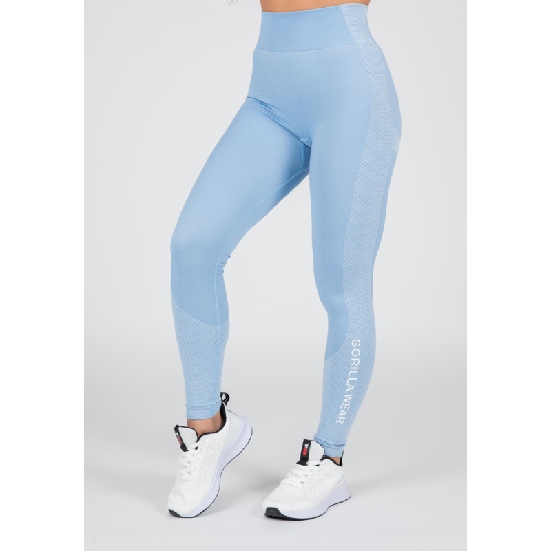 Безшевен клин Selah Seamless Leggings – Light Blue