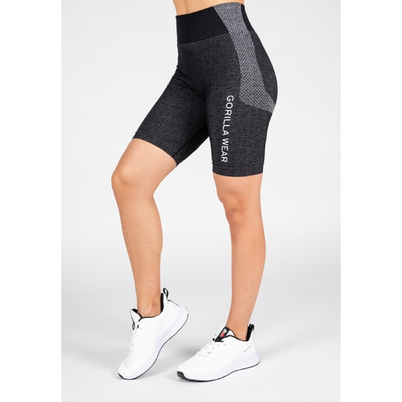 Безшевен байкър клин Selah Seamless Cycling Shorts – Black
