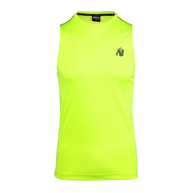Бързосъхнещ олекотен потник Washington Tank Top – Neon Yellow