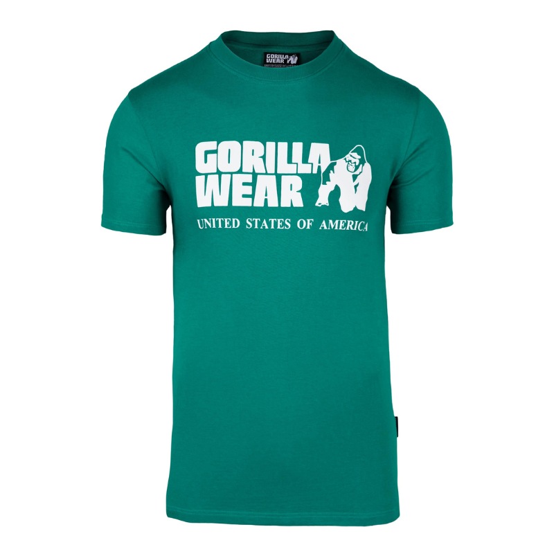 Памучна тениска Classic T-Shirt – Teal Green