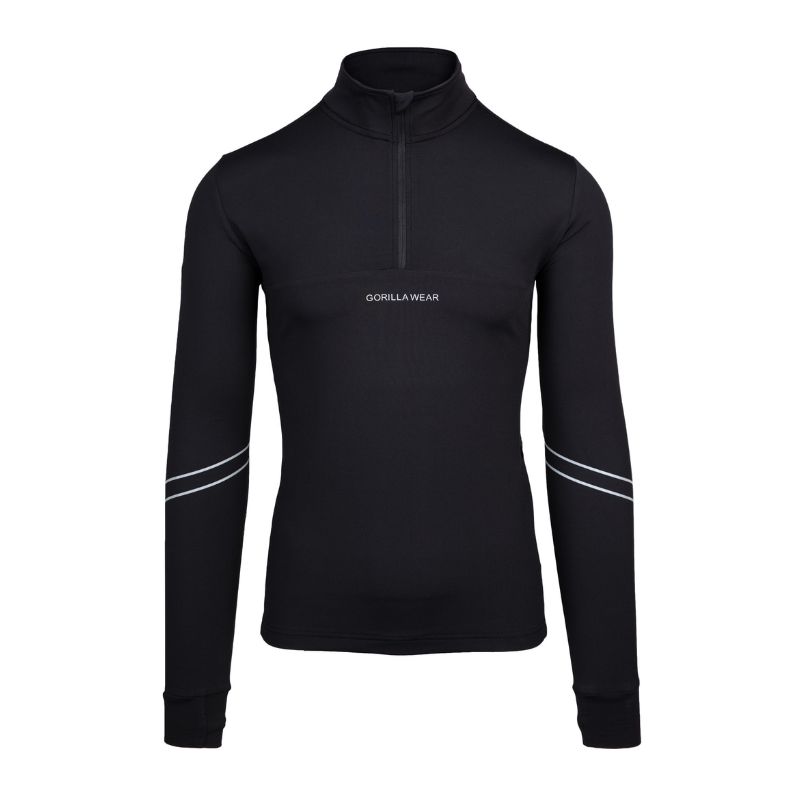 Термо блуза за тренировки на открито Noxen Long Sleeve – Black
