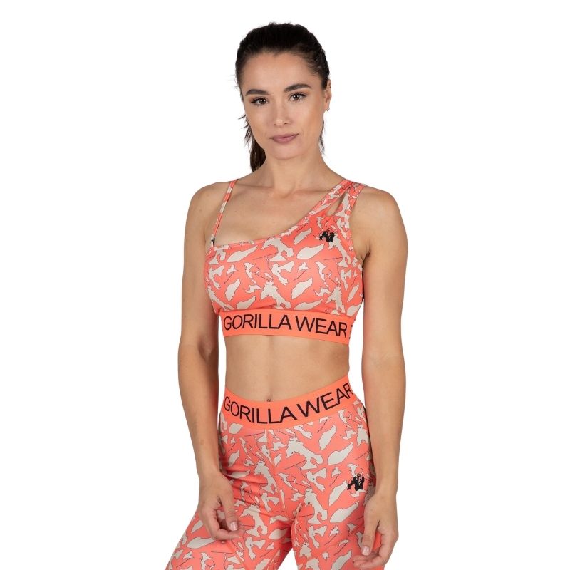 Спортен сутиен с подвижна презрамка Osseo Sports Bra – Pink