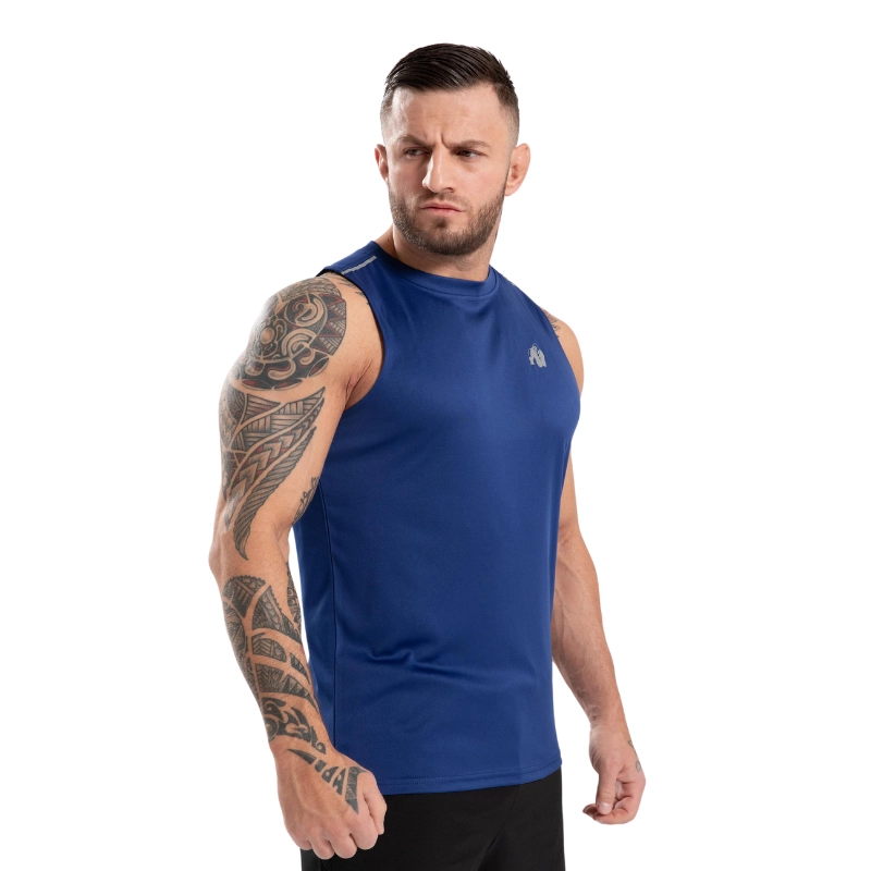 Бързосъхнещ олекотен потник Easton Tank Top – Navy