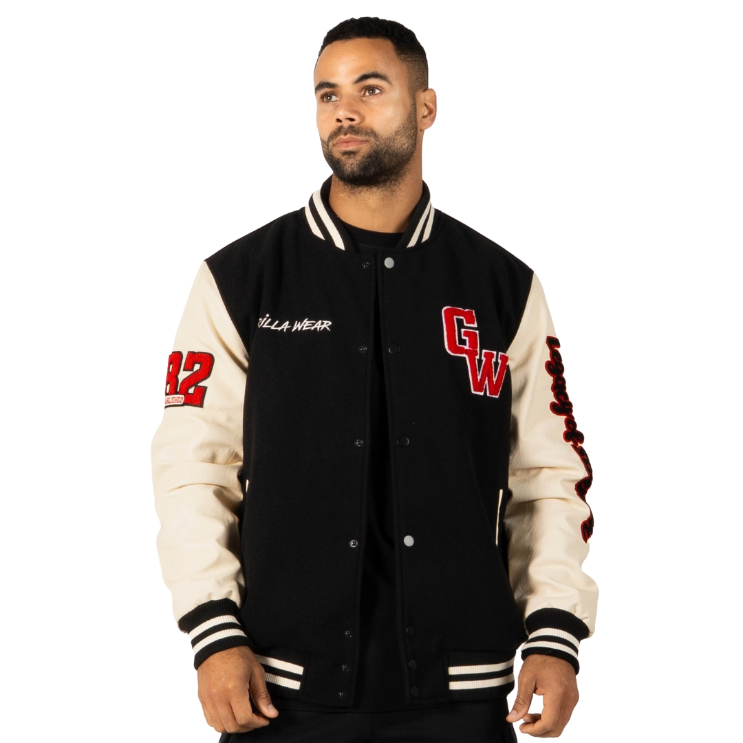 Мъжко колежанско яке Saint Louis Varsity Jacket – Black