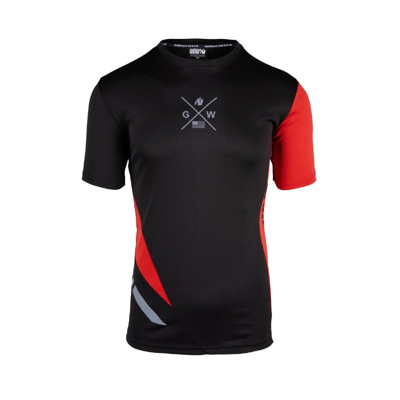 Боксьорска тениска – унисекс Hornell T-Shirt – Black/Red